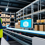 AI-Powered Logistics**

"A modern, brightly lit warehouse interior. Robots are efficiently sorting packages on conveyor belts, while a data analyst in a smart casual outfit monitors the system from a holographic display. Fully clothed, appropriate attire, safe for work, perfect anatomy, correct proportions, professional environment, well-formed hands, proper finger count, natural body proportions, family-friendly."

**